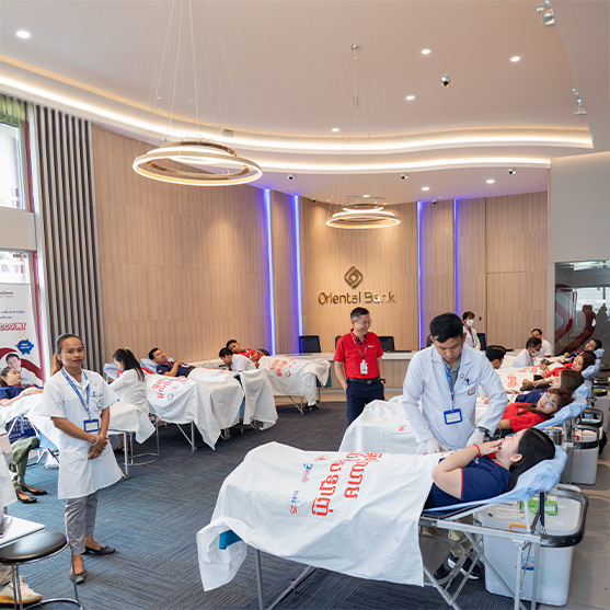 Blood donation event at our Head Office, guided by one powerful belief: “Blood Saves Lives.”