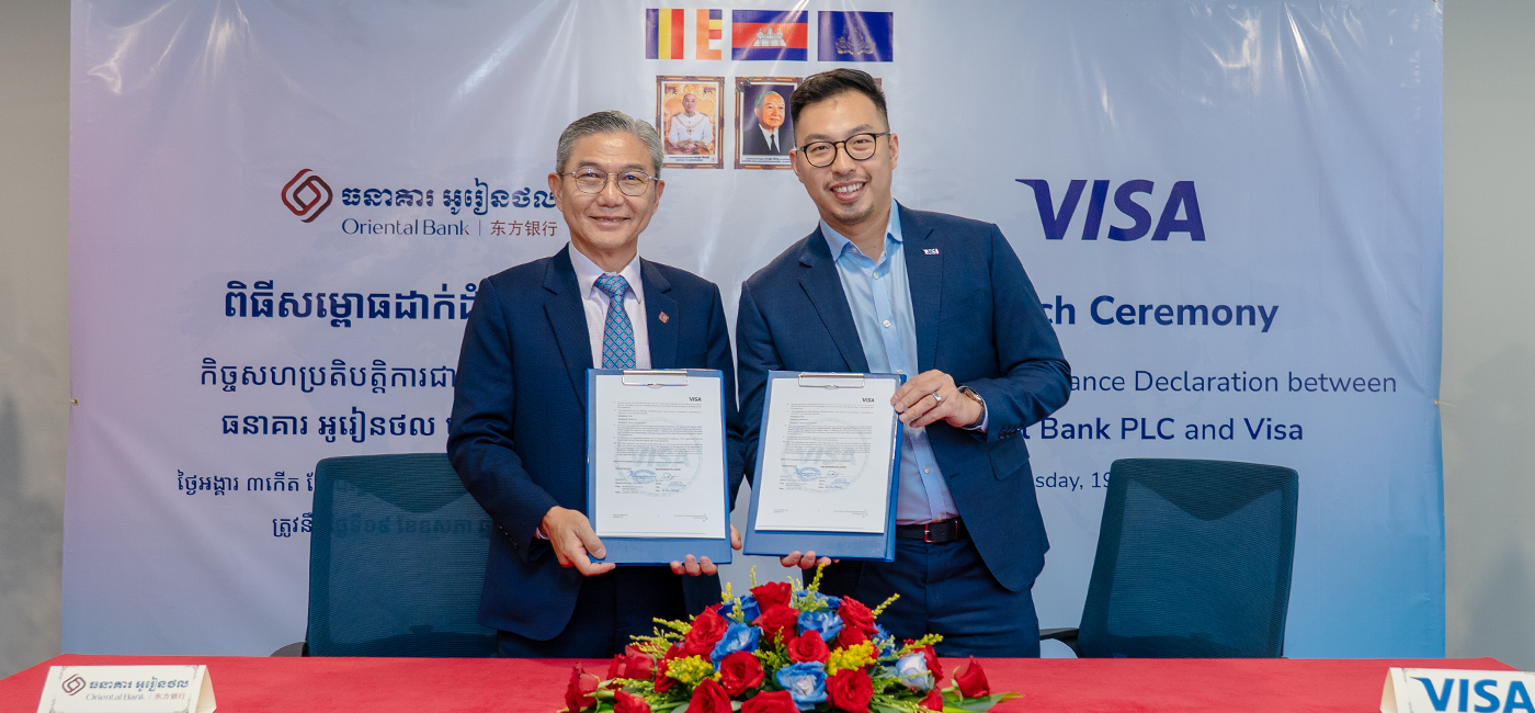 Oriental Bank Plc. Elevates Cross-Border Payments with Visa Direct, Powering Real-Time Global Transfers from Cambodia
