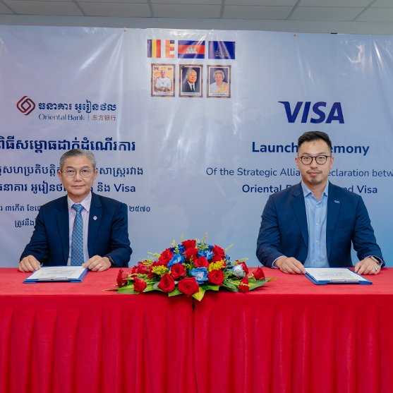 Oriental Bank Plc. Elevates Cross-Border Payments with Visa Direct, Powering Real-Time Global Transfers from Cambodia