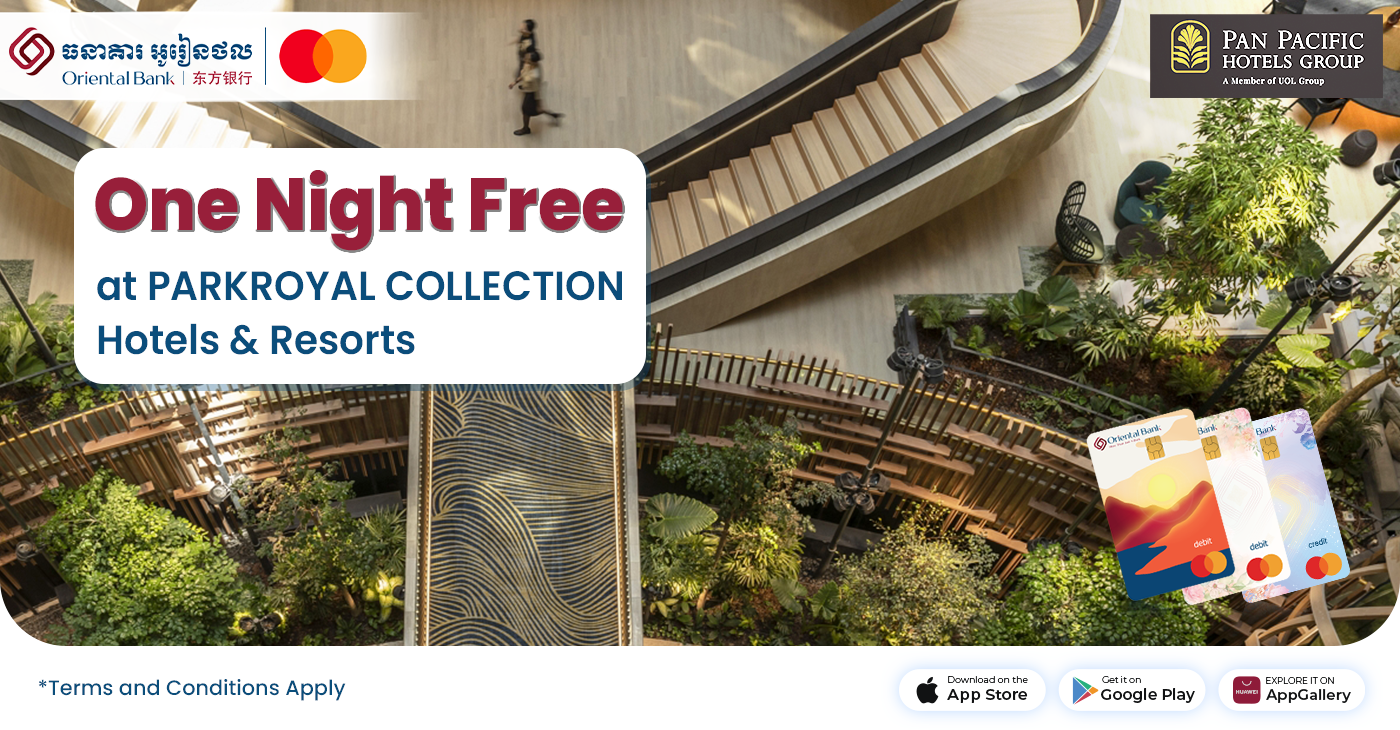 One Night Free at PARKROYAL COLLECTION Hotels & Resorts