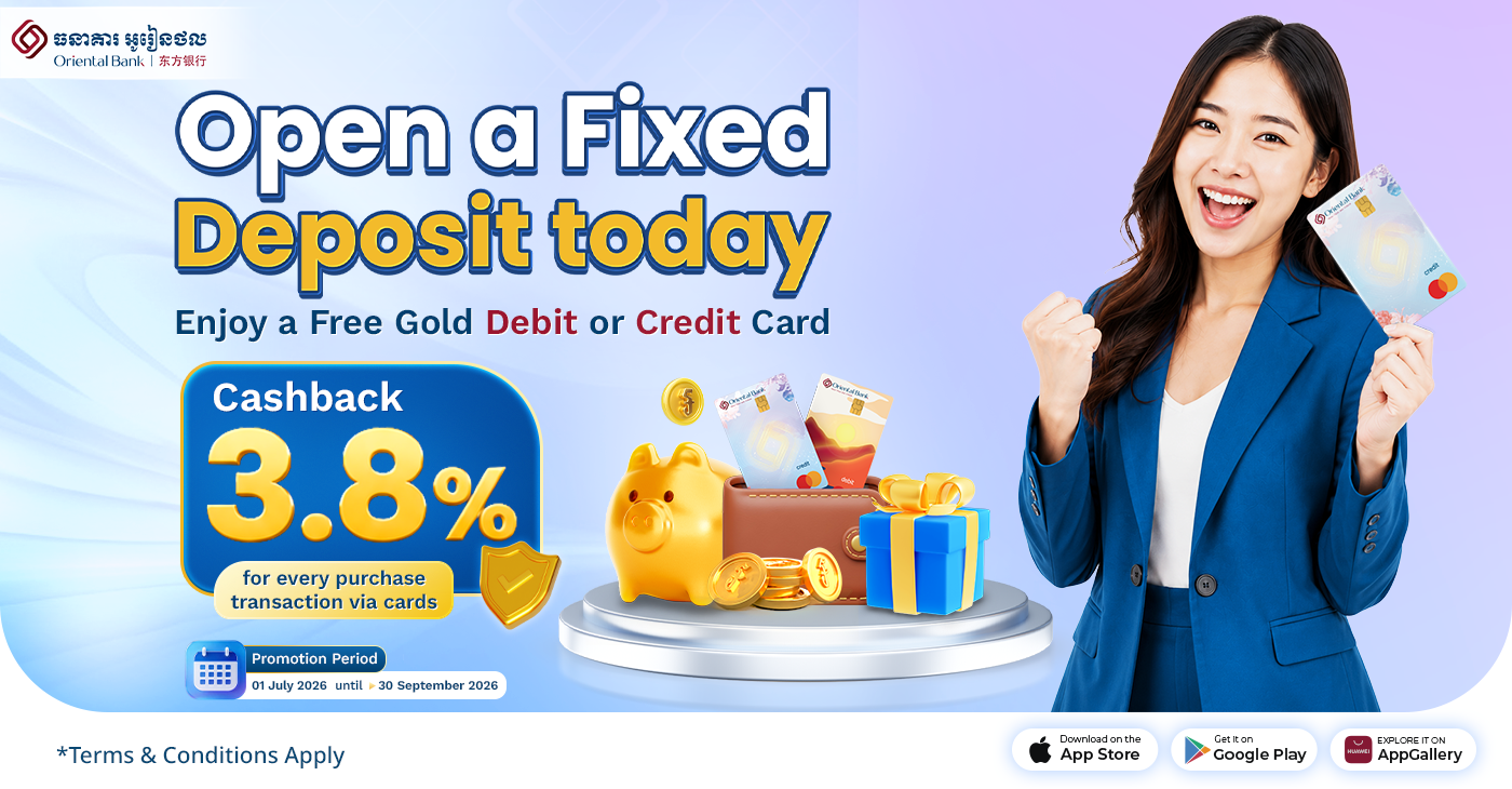 More Than a Fixed Deposit. More Than a Reward.