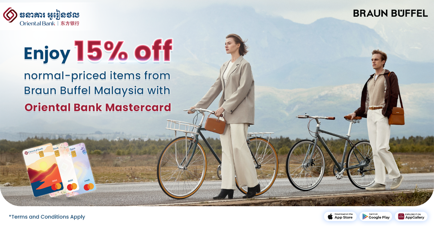 Enjoy 10% off normal-priced items from Braun Buffel Malaysia